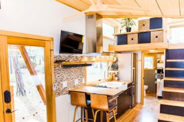 Wood Iron Tiny Homes On Wheels North Sister Model