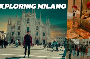 Visiting the Largest Church Ever in Italy | Milan | Food
