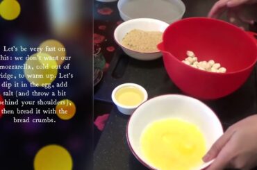 Lazio - part 1 of 4 - Appetizer - Mozzarella Fritta / Fried Mozzarella