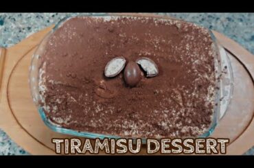 TIRAMISU DESSERT RECIPE || ITALIAN TIRAMISU DESSERT || NO BAKE DESSERT RECIPE || Basic Recipes