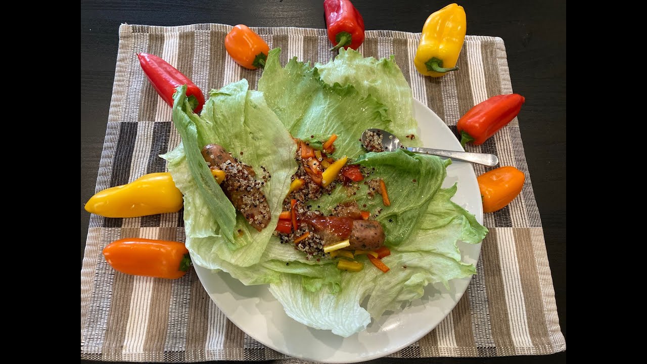 (5)Quinoa Wrap! with Caprese Italian Chicken Sausage! It's easy and healthy. Happy Mother's Day! (5)Quinoa Wrap! with Caprese Italian Chicken Sausage! It's easy and healthy. Happy Mother's Day!