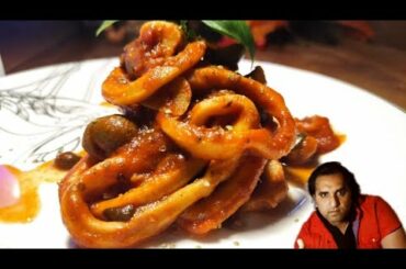 Calamari Alla Livornese | Livornese Squid Recipe | Easy Recipe | Chef Yasir
