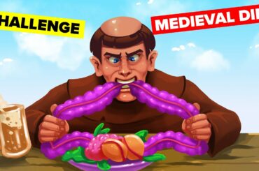 I Ate Like in Medieval Times For 30 Days || Funny Challenge