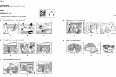 Ket - A2 Key 1 Authentic Practice Tests - Ket Listening Test 3