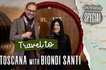 Travel Italy: Biondi Santi Winery, Giampiero Bertolini interview, Tuscany-On the Road w/ Stevie Kim