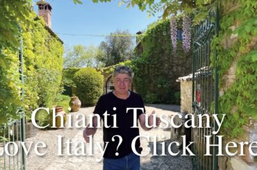 Where the Rich and Famous stay. CHIANTI TUSCANY.