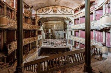 Abandoned 19th Century Theater ~ Giacomo Puccini Performed Here!