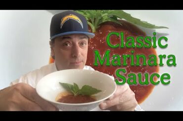 Italian Food Recipes - Classic Marinara Sauce with Chef G.S. Argenti