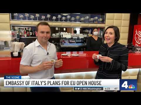 Embassy of Italy to Showcase Food, Coffee, Design for EU Open House | NBC4 Washington Embassy of Italy to Showcase Food, Coffee, Design for EU Open House | NBC4 Washington