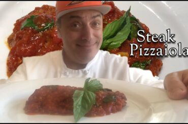 Authentic Steak Pizzaiola (American-Italian Food) with Chef G.S. Argenti