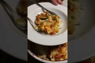 What’s for dinner? Cooking for two ft. Veg Lasagne ASMR #shorts