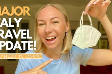 ITALY TRAVEL RESTRICTIONS - NEW RULES For Travel to Italy! Italy Travel 2022
