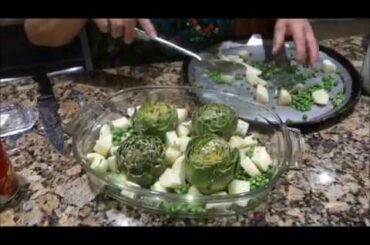 Italian Grandma Makes Stuffed Artichokes