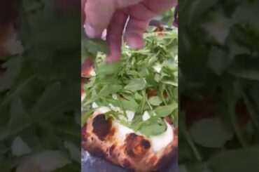 CAMPFIRE PIZZA! #shorts #bbq