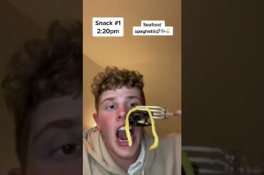 I went to Italy to eat pats for the whole day! #shorts #pasta #challenge