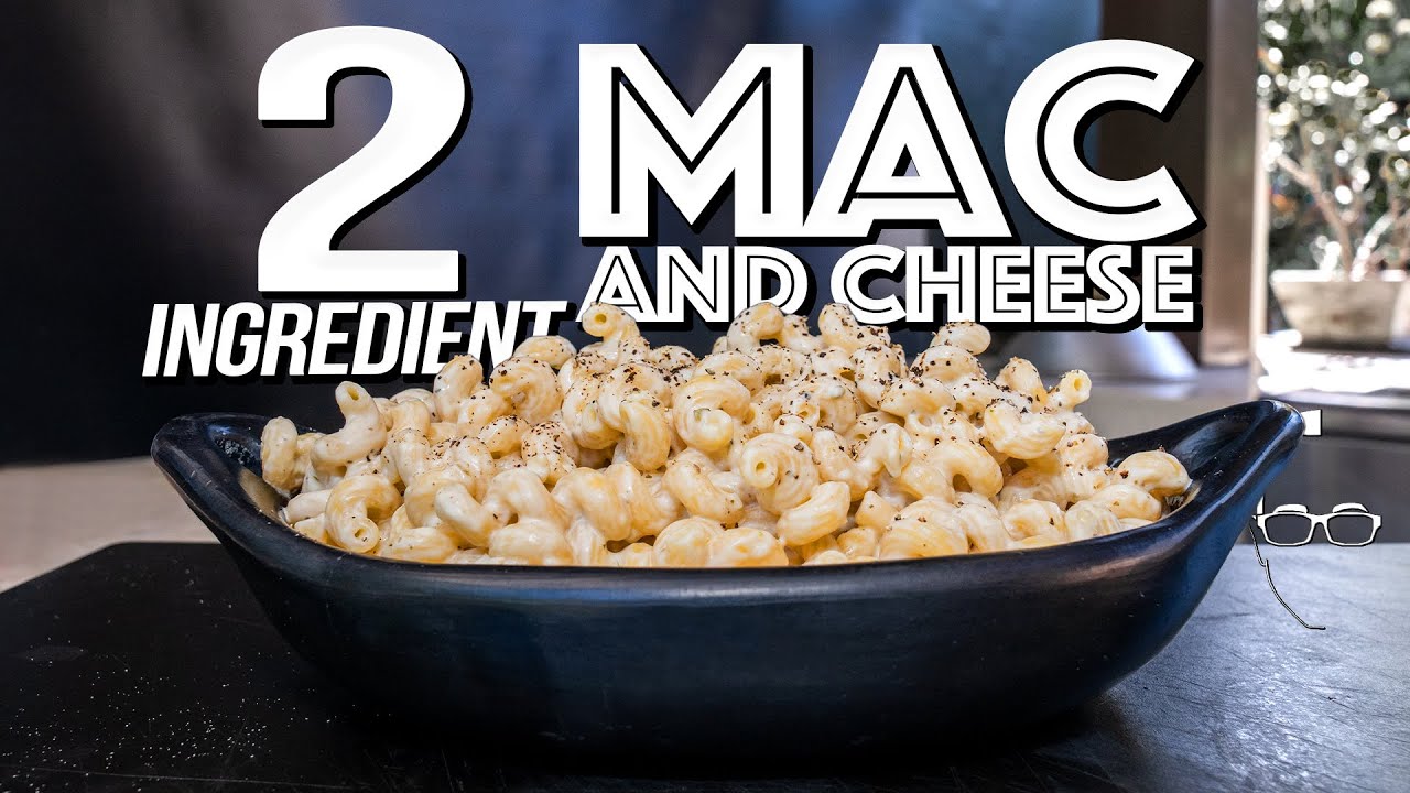 THE BEST TWO INGREDIENT MAC & CHEESE RECIPE! | SAM THE COOKING GUY THE BEST TWO INGREDIENT MAC & CHEESE RECIPE! | SAM THE COOKING GUY