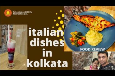 ITALIAN food in the lap of Barasat|| Amazing garnishing|| High quality|| New vlog|| Foodies Couple