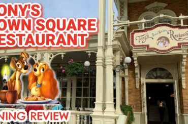 TONY'S TOWN SQUARE RESTAURANT DINING REVIEW | Disney Dining Review | Tony's Italian Restaurant