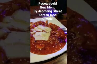Rosetoppoki ,rasanya seperti Carbonaranya Italian Food. new menu by Jeontong #koreanfood #culinery