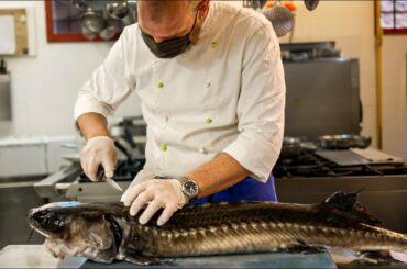Sturgeon, Mint Pasta & Veal Tongue in Venice - Gourmet Food in Italy
