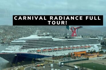 Carnival Radiance Full Tour | Great Ship Sailing Out Of Long Beach