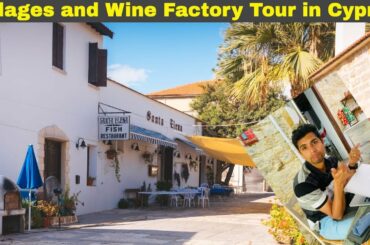 Villages Tour in Cyprus- we got Stuck in the village| Wine Factory tour in Cyprus