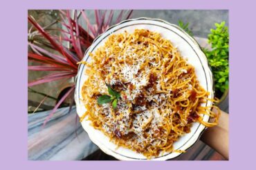 RED SAUCE SPAGHETTI || ITALIAN RECIPE || NEW VIDEO || VEGETARIAN PASTA RECIPE || PRITISHA KALITA