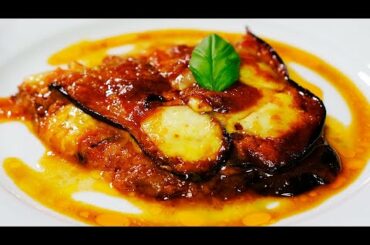 Parmigiana di Melanzane - Italian eggplant casserole - Vegetarian recipe