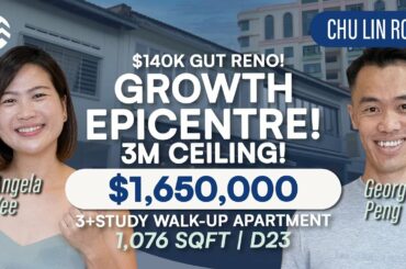 Chu Lin Road - 3-Bedroom Walk-up Apartment with 999-year leasehold | $1,650,000 | George & Angela