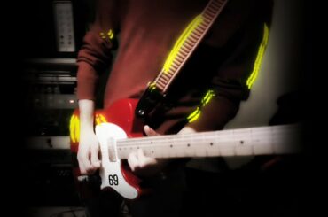 Wonder Boy - Kevin's guitar solo (recording studio session)