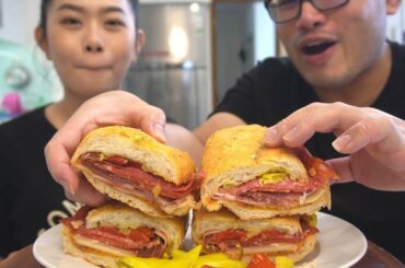 MY HOT ITALIAN SANDWICH