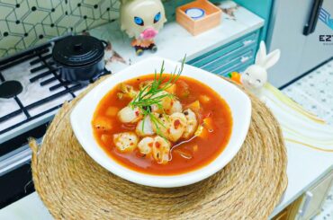 The Best Miniature Spicy Stir Fried Ratatouille and Cadfish Recipe / ASMR Miniature Food