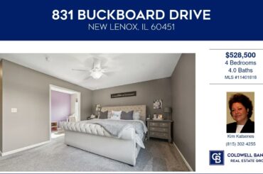 831 Buckboard Drive New Lenox Illinois Homes for Sale | www.coldwellhomes.com