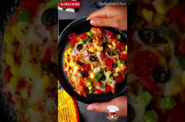 Leftover Pasta Pizza Roti | Pizza Roti #shorts #cooking #pizza