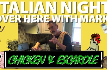 Italian- Polish cooking: Chicken and Escarole!