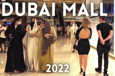 [4K] Dubai Mall Ramadan night 2022 Complete walking tour ,Burj khalifa, fountain show, Ice rink