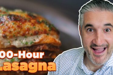 Italian Chef Reacts to 100 HOUR LASAGNA by @Alvin Zhou