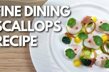How to make SCALLOPS CEVICHE at home LIKE A PRO | Chef Majk