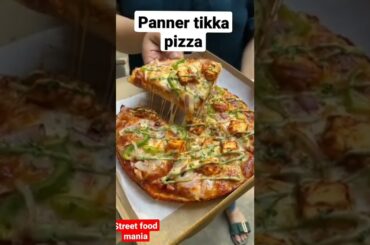#streetfoodindia |pannertikkaPizza| #shorts