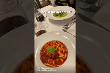 ***FOOD ALERT*** Italy has the best food!