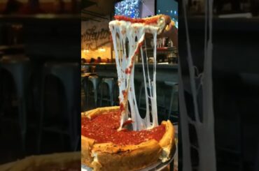 deep cheese pizza #delicious #food #latest