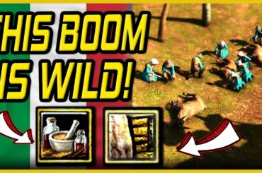 Italy's Food Boom Strategy! | Age of Empires 3: Definitive Edition [AOE3 DE KotM]