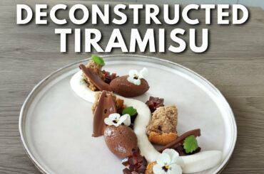 Fine dining TIRAMISU recipe | Michelin Star Pastry At Home