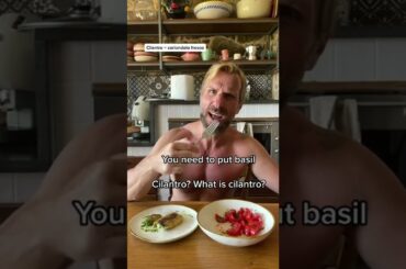 It tastes like soap?! #italianfood #shorts #italian