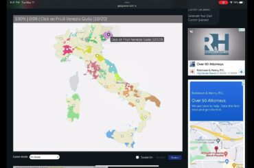[WR] Seterra - Italy: Wine Regions - Pin Hard (Touch Web) in 0:17