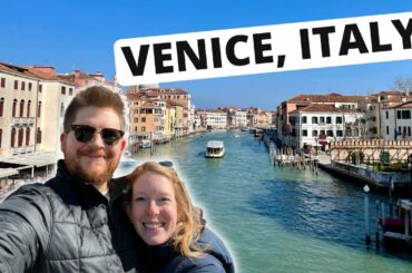 VENICE, ITALY! Water Taxis, Traditional Homes, and Delicious Italian Food.