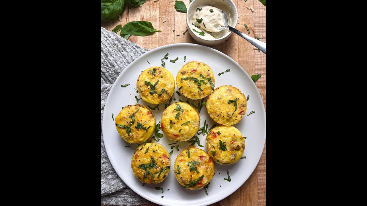 AMAZING Italian Frittata Muffins! AMAZING Italian Frittata Muffins!