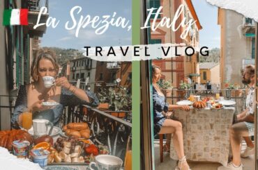 TRAVEL DIARY: La Spezia, Italy Travel vlog 2022 | Airbnb tour, shopping, walk tour