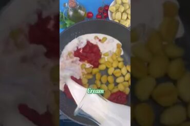 How To Make Yummy Creamy gnocchi With Mozzarella