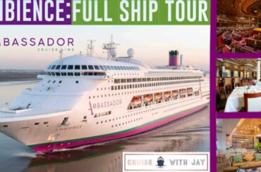 Ambassador Cruise Line |  Ambience Full Cruise Ship Tour